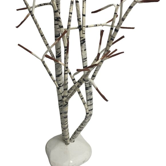Department 56 Birch Tree 12" Holiday Village Display Accessory - Picture 2 of 9